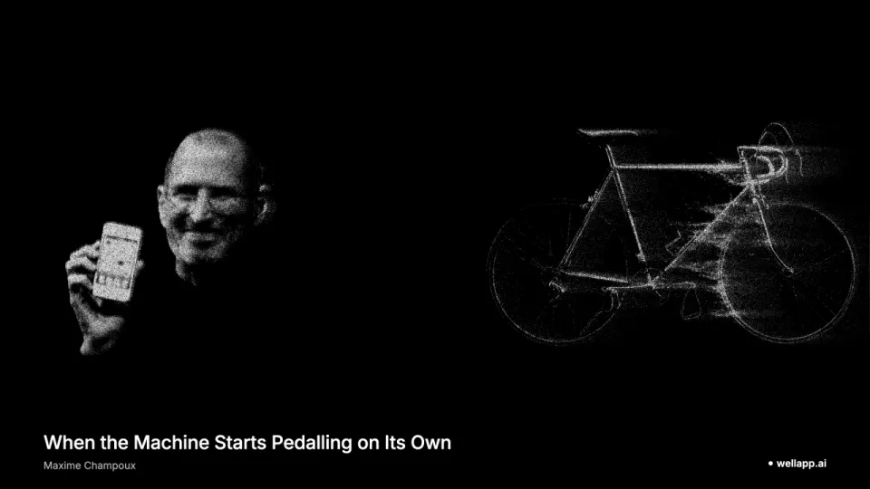 Cover for When the Machine Starts Pedalling on Its Own