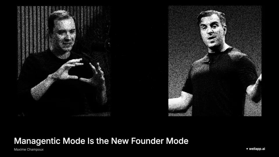 Cover for Managentic Is the New Founder Mode